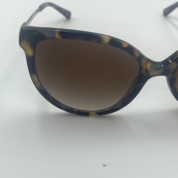 Michael Kors MK2052 Sunglasses Tortoiseshell Cat Eye Gold Toned Glasses - Picture 3 of 9
